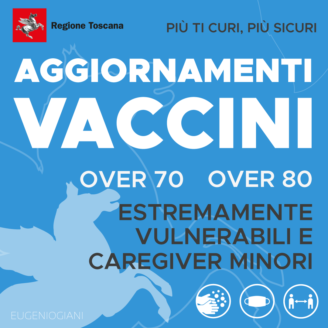 Aggiornamenti vaccini Covid Vaccinarsi in Toscana